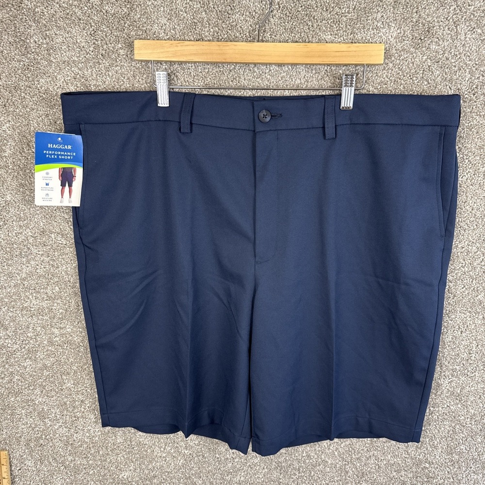 Haggar Hybrid Performance Shorts 9"‎ Inseam Men's Size 44 NEW
